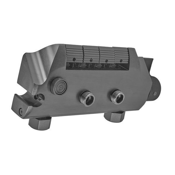 Душова колона Champion PBM-009-J Graphite зі змішувачем з кнопковим перемикачем, 4 режими (CH6501) CH6501 фото