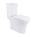 Унітаз підлоговий Qtap Presto Rimless 665×345×790 мм, White, з сидінням Slim Duroplast / Soft-close / Quick Release QT24221217AW