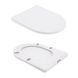 Унитаз напольный Qtap Swan Eco Ultra Quiet с сидением Soft-close 640x360x835 мм QTSWA27W48748 White SD00054872 фото 8