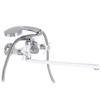 Смеситель для ванны Mixxus Omega 140 White (MI2768) MI2768 фото