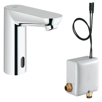 Монокран на одну воду сенсорний, 6V Grohe Euroeco Cosmopolitan E (36384000) 36384000 фото