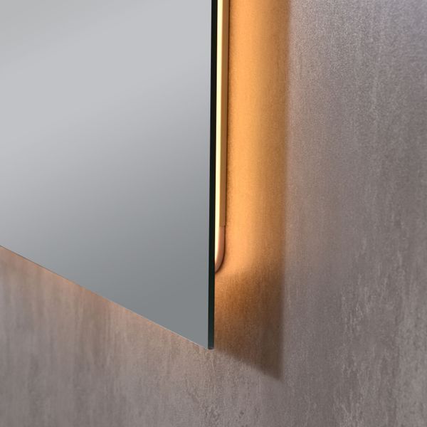 Дзеркало Qtap Taurus (TA1) 800&times;600 мм з LED-підсвічуванням Touch, з антизапотіванням, з димером, рег. темп. кольору (3000-6500K) QTTAU8006004895 SD00055076 фото