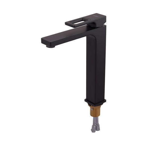 Смеситель для умывальника Koer KB-11009-05 высокий (Цвет черный) (KR3501) KR3501 фото