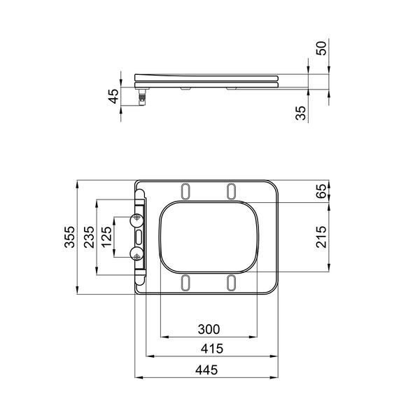 Сиденье для унитаза Qtap Kalao с микролифтом Slim QT08991213AW SD00049380 фото