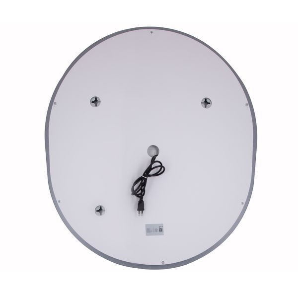 Дзеркало Qtap Gemini 800х700 з LED-підсвічуванням Touch, з антизапотіванням, з димером, рег. яскравості (3000-6500K) Reverse QT2578R8070 SD00052317 фото