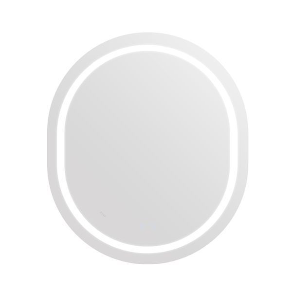 Дзеркало Qtap Gemini 800х700 з LED-підсвічуванням Touch, з антизапотіванням, з димером, рег. яскравості (3000-6500K) Reverse QT2578R8070 SD00052317 фото