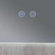 Дзеркало Qtap Taurus (TA1) 800&times;600 мм з LED-підсвічуванням Touch, з антизапотіванням, з димером, рег. темп. кольору (3000-6500K) QTTAU8006004895 SD00055076 фото 4