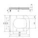 Сиденье для унитаза Qtap Kalao с микролифтом Slim QT08991213AW SD00049380 фото 2