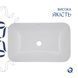 Раковина Qtap Scorpio 615х390х150 White QT1411K491WN SD00053086 фото 4