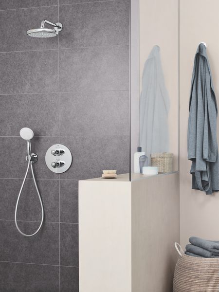 Верхний душ с настенным кронштейном Grohe New Tempesta Classic (26411000) 26411000 фото