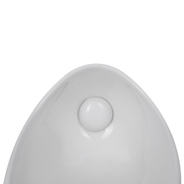 Пісуар підвісний Qtap Stork 350х310х685 мм, White з ІК-датчиком автоматичного змивання, заднє підведення, задній вихід QT1588102HW SD00051931 фото