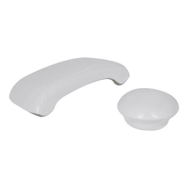Пісуар підвісний Qtap Stork 350х310х685 мм, White з ІК-датчиком автоматичного змивання, заднє підведення, задній вихід QT1588102HW SD00051931 фото