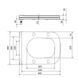 Сиденье для унитаза Qtap (Tern) с микролифтом Slim QT99HXU10W SD00046073 фото 2
