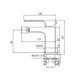 Змішувач для біде Koer KB-20009-05 (Колір чорний) (KR3505) KR3505 фото 6